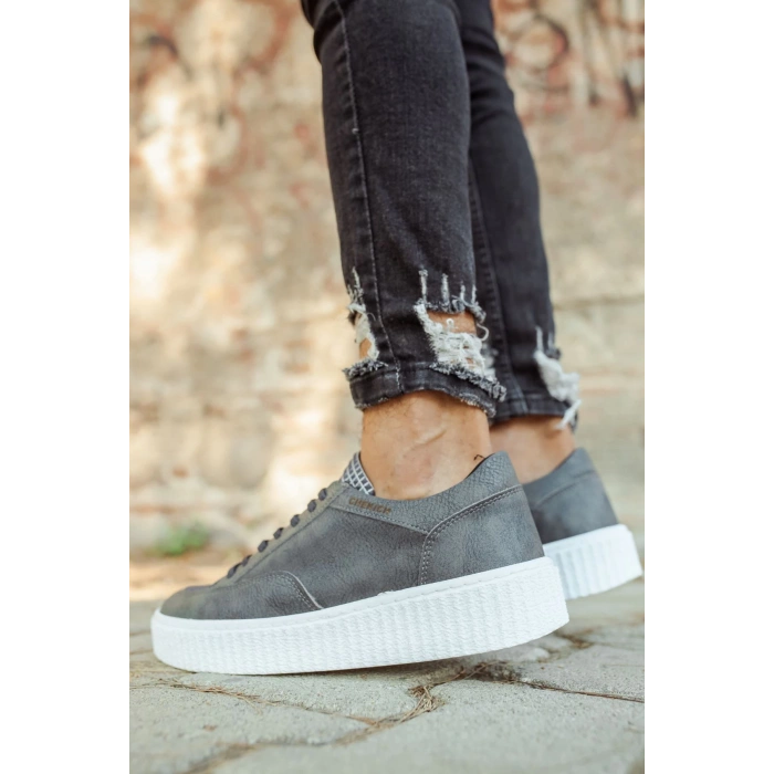 CH017 FBT Pyramid Mens Shoes ANTHRACITE