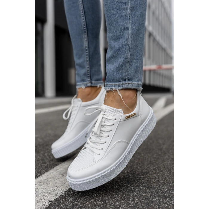 CH017 - FBT Pyramid Erkek Ayakkabı BEYAZ