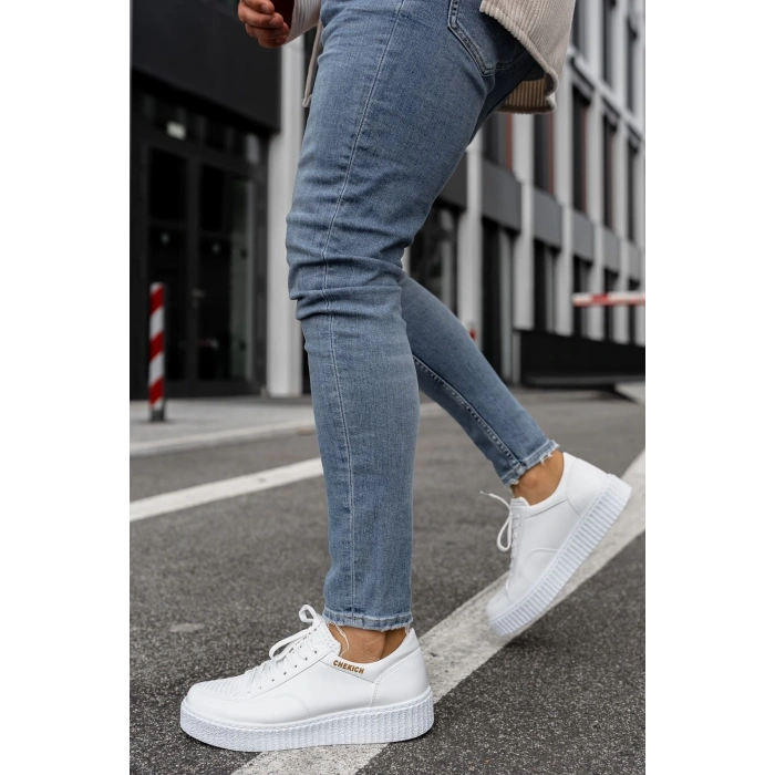 CH017 - FBT Pyramid Erkek Ayakkabı BEYAZ