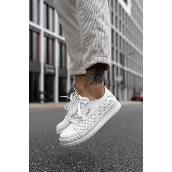 CH043 - CBT Cowien Erkek Ayakkabi BEYAZ