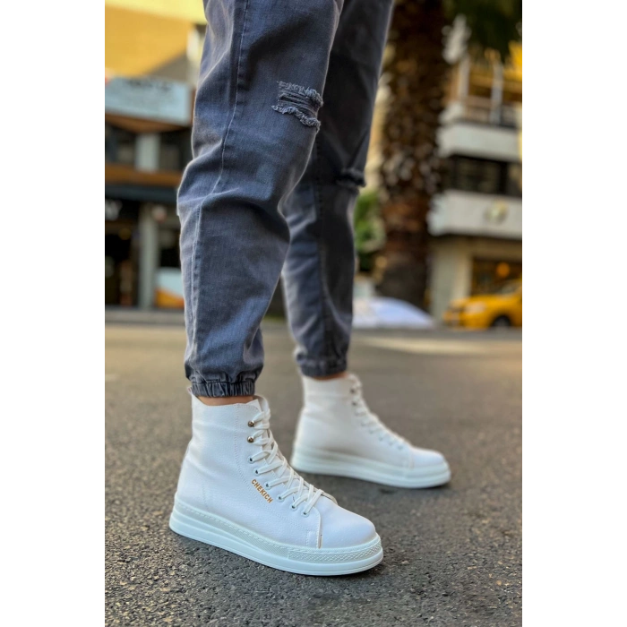 CH055 CBT Between Mens Bot WHITE