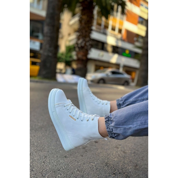 CH055 CBT Between Mens Bot WHITE