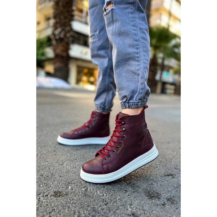 CH055 CBT Between Mens Boot BORDO