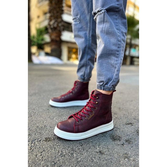 CH055 CBT Between Mens Boot BORDO