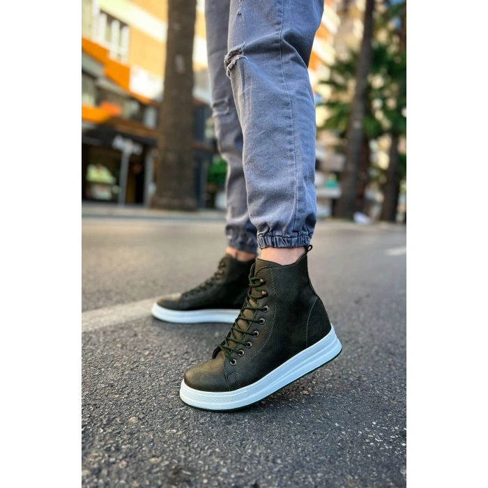 CH055 CBT Between Mens Boots KHAKI