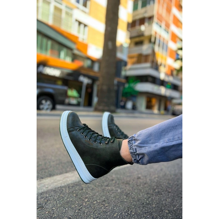 CH055 CBT Between Mens Boots KHAKI