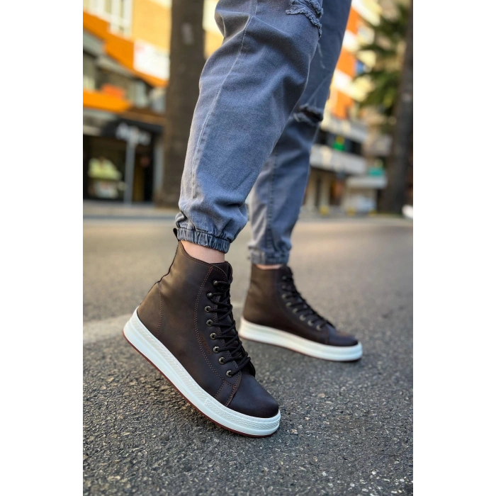 CH055 CBT Between Mens Boots COFFEE