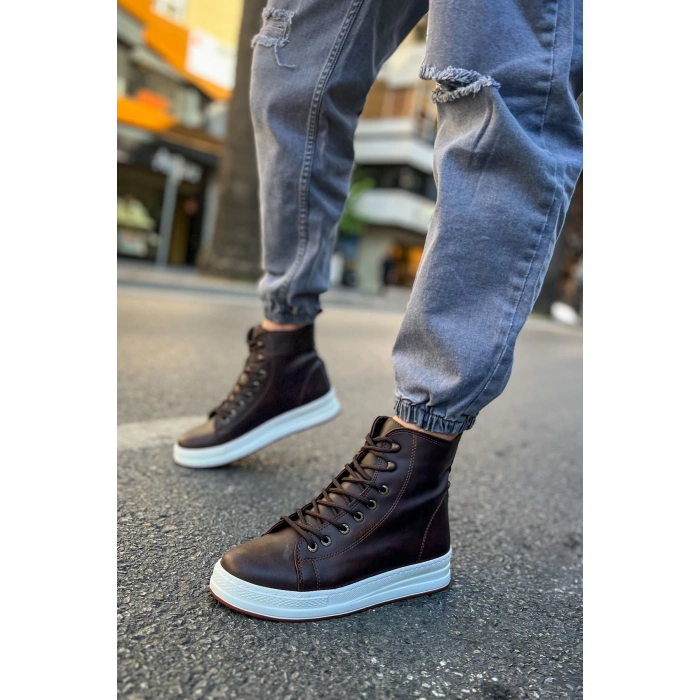 CH055 CBT Between Mens Boots COFFEE