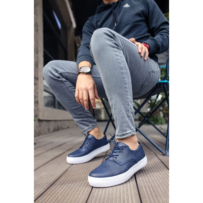 CH061 CBT Rex Mens Shoes NAVY