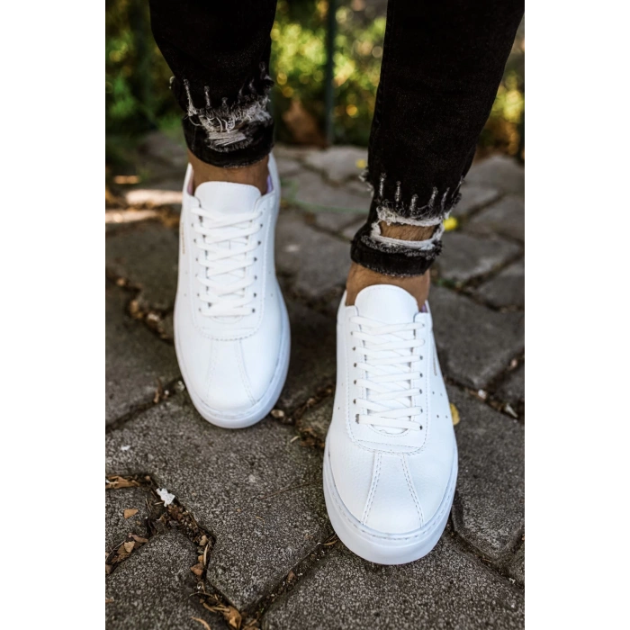 CH063 - Star-X CBT Erkek Ayakkabı BEYAZ