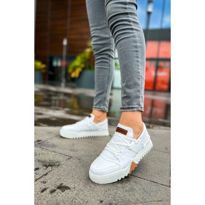 CH067 - GBT Warrem Erkek Ayakkabı BEYAZ / BEYAZ