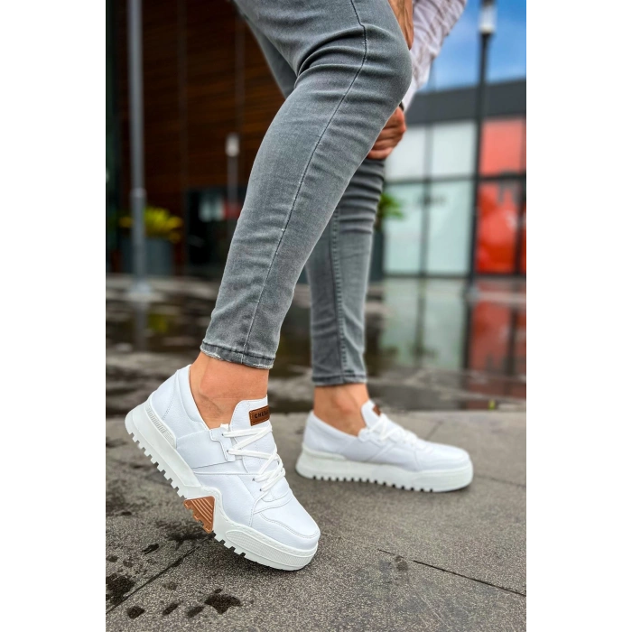 CH067 - GBT Warrem Erkek Ayakkabı BEYAZ / BEYAZ