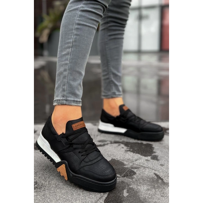 CH067 - GBT Warrem Erkek Ayakkabı SIYAH/SIYAH