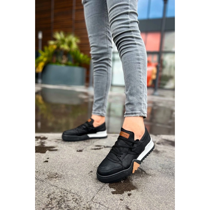 CH067 - GBT Warrem Erkek Ayakkabı SIYAH/SIYAH