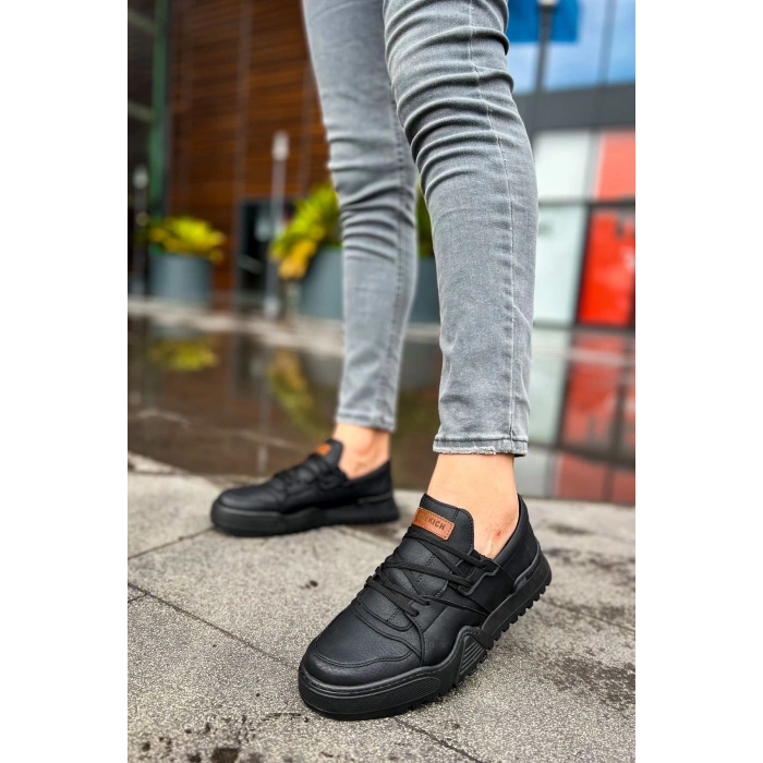 CH067 - GST Warrem Erkek Ayakkabı SIYAH/SIYAH