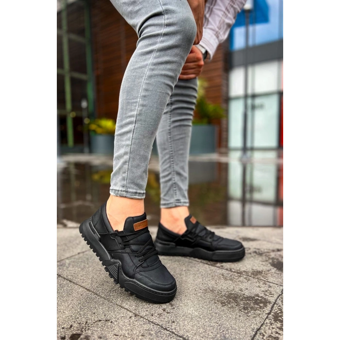 CH067 - GST Warrem Erkek Ayakkabı SIYAH/SIYAH