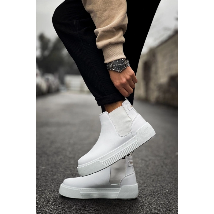 CH069 CRT Harmony Mens Boot WHITE