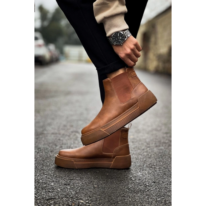 CH069 CRT Harmany Mens Boot BROWN