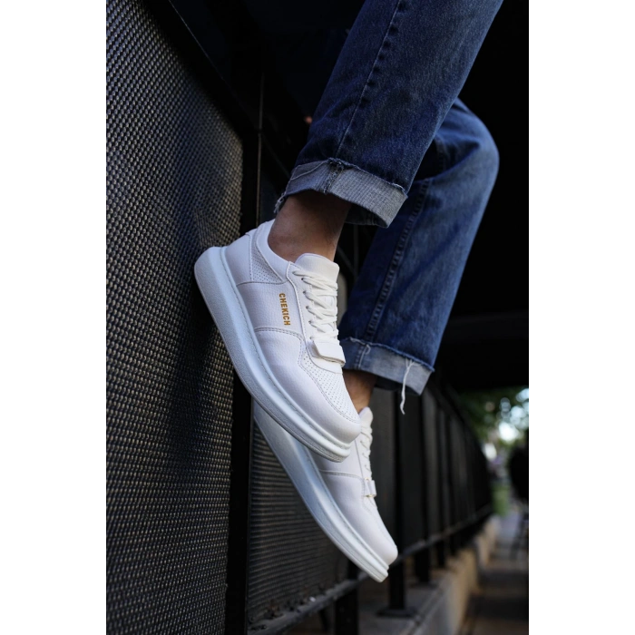 CH073 - CBT Flatline Erkek Ayakkabı BEYAZ