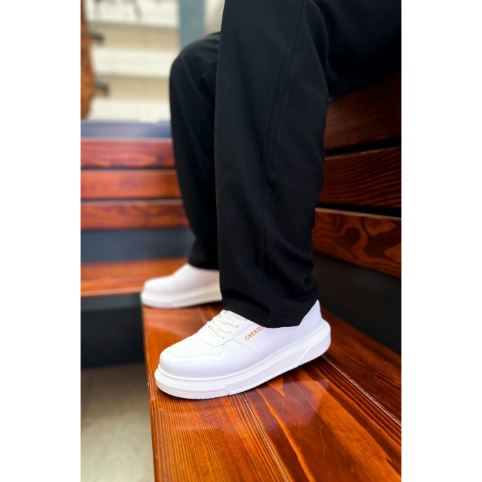 CH075 CBT Signature Mens Shoes WHITE