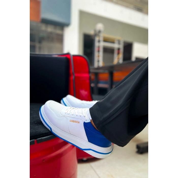 CH075 CBT Signature Mens Shoes WHITE / SAX BLUE