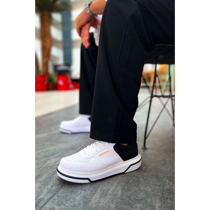 CH075 CBT Signature Mens Shoes WHITE/BLACK