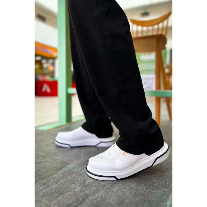 CH075 CBT Signature Mens Shoes WHITE/BLACK