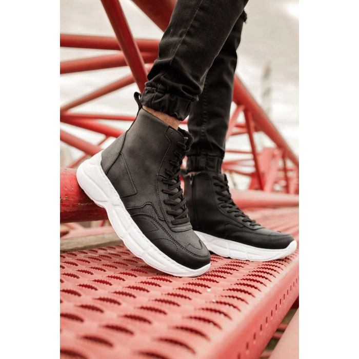 CH077 BT حذاء رياضي للرجال - اللون أسود