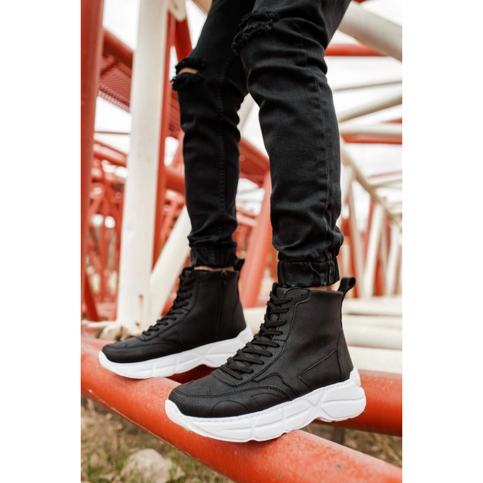 CH077 BT حذاء رياضي للرجال - اللون أسود