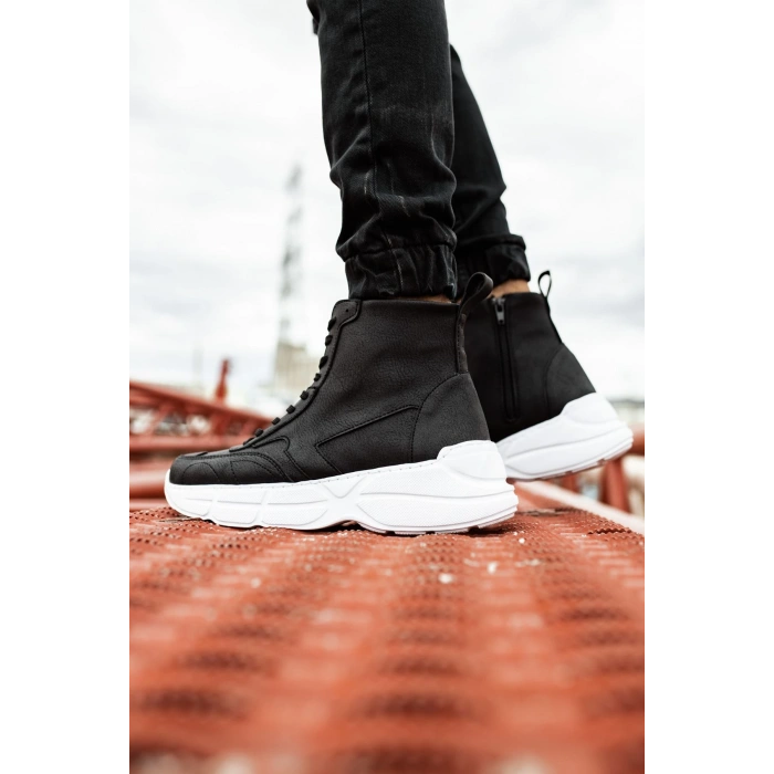 CH077 BT حذاء رياضي للرجال - اللون أسود