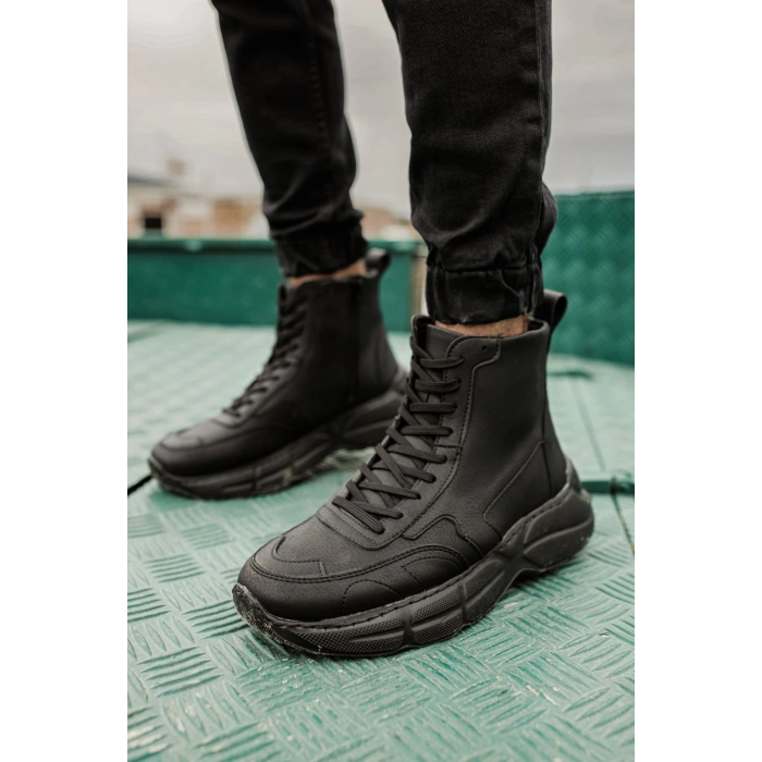 CH077 ST Mens Sport Boot BLACK