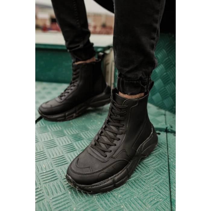 CH077 ST Mens Sport Boot BLACK
