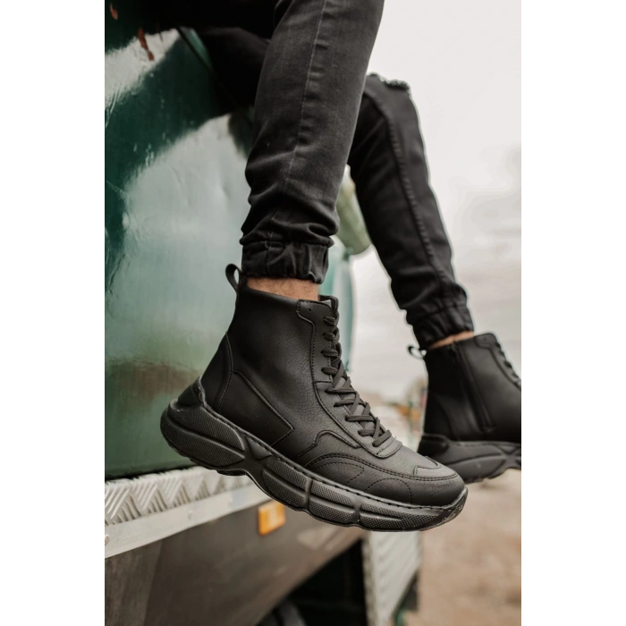 CH077 ST Mens Sport Boot BLACK