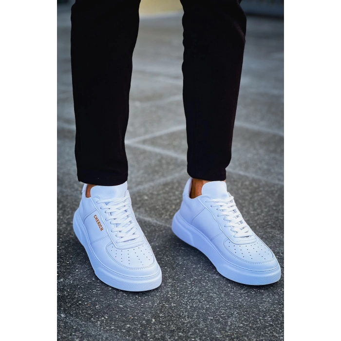 CH087 - CBT Kenton Erkek Ayakkabı BEYAZ / BEYAZ