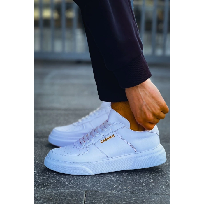 CH087 - CBT Kenton Erkek Ayakkabı BEYAZ / BEYAZ