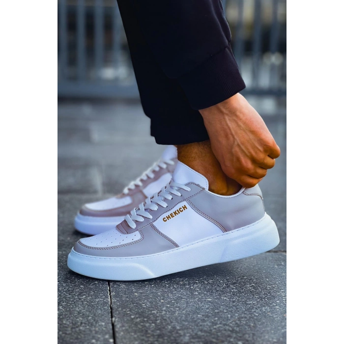 CH087 FBT Kenton Mens Shoes WHITE/GRAY