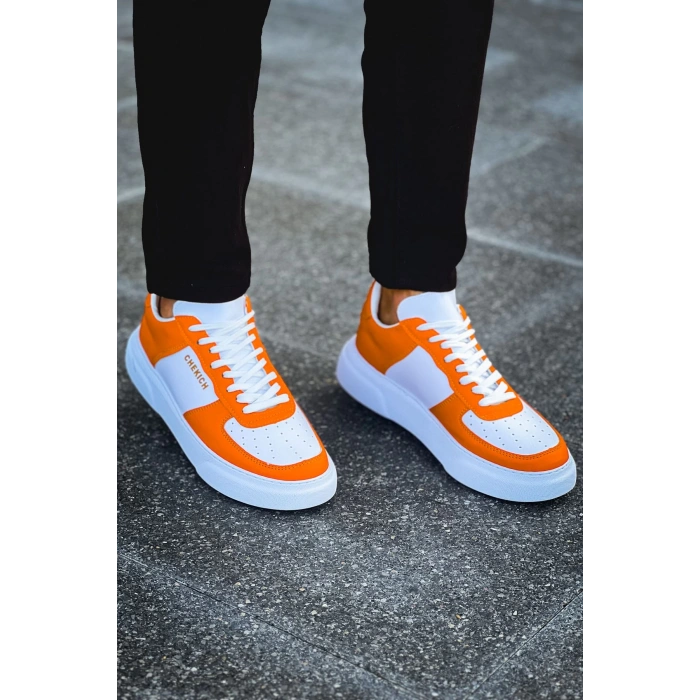 CH087 FBT Kenton Mens Shoes White/Orange