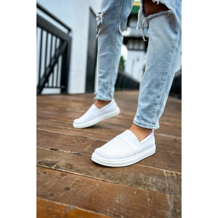 CH091 RBT Brecon Mens Shoes WHITE