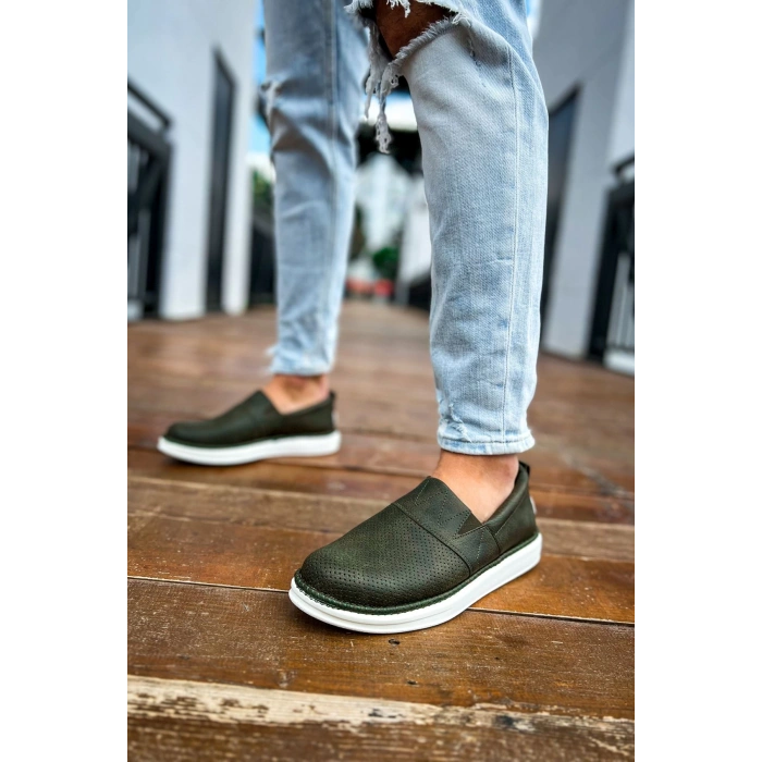 CH091 RBT Brecon رجالي حذاء خضراء