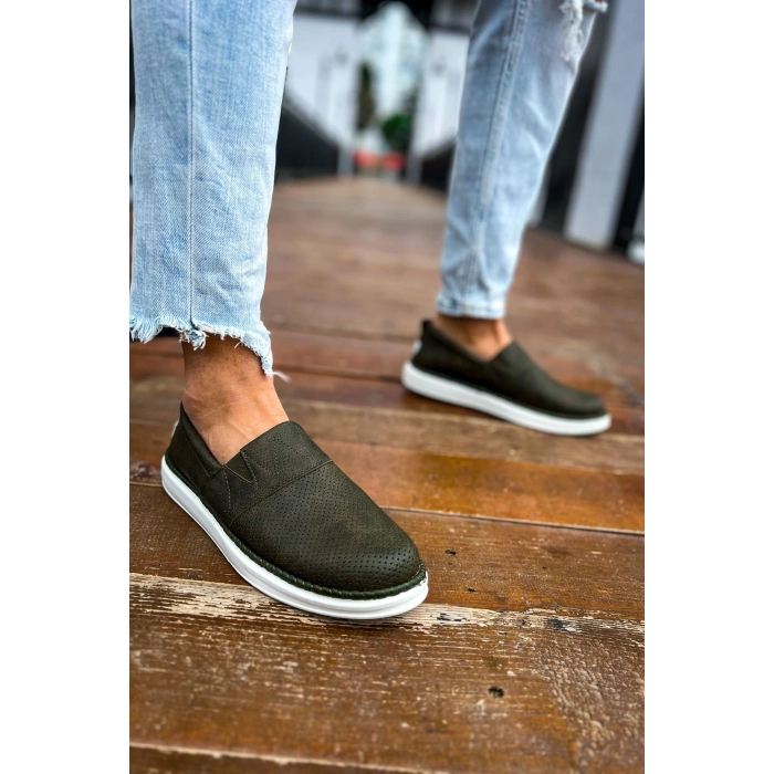 CH091 RBT Brecon رجالي حذاء خضراء