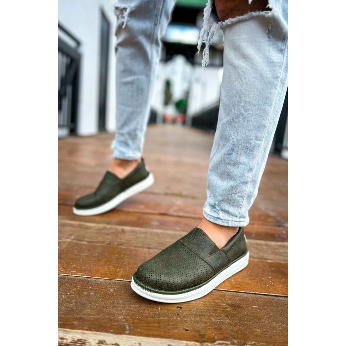 CH091 RBT Brecon رجالي حذاء خضراء