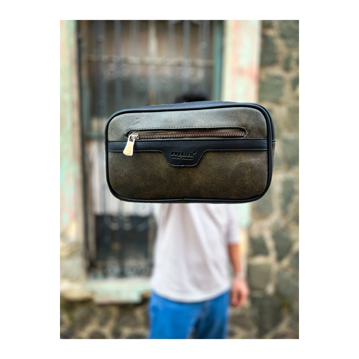 CH101 - Poani Tablet Erkek Çanta SIYAH / HAKI