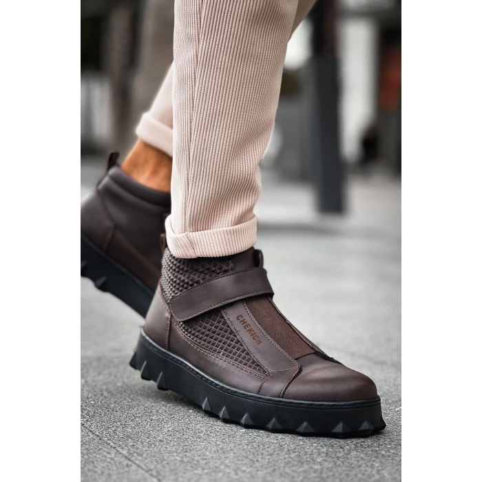 CH103 CST Pyramid Long Mens Boot COFFEE