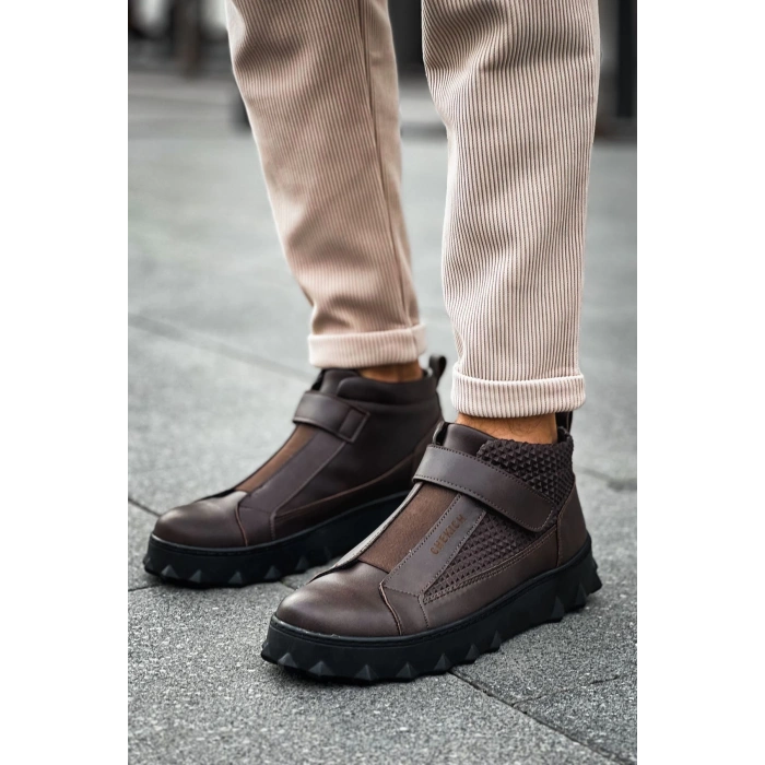 CH103 CST Pyramid Long Mens Boot COFFEE