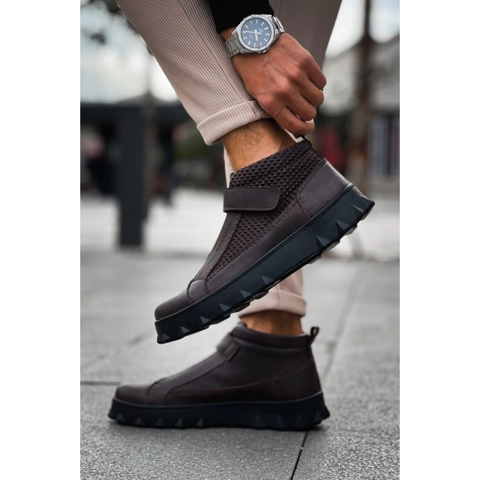 CH103 CST Pyramid Long Mens Boot COFFEE