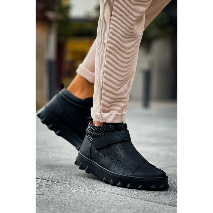 CH103 CST Pyramid Long Mens Boot BLACK