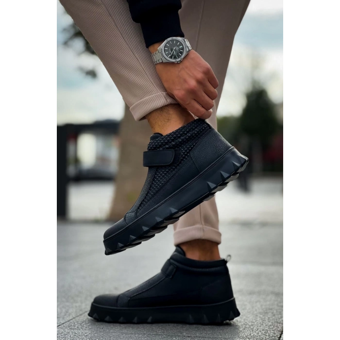 CH103 CST Pyramid Long Mens Boot BLACK