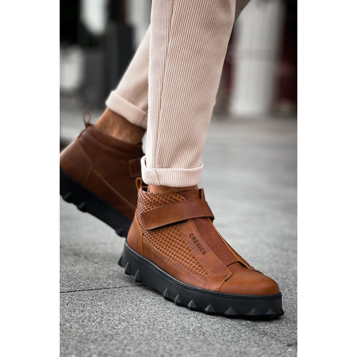 CH103 CST Pyramid Long Mens Boot TAN