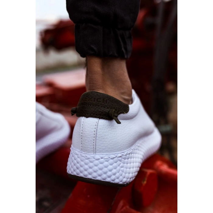 CH107 CBT حذاء رياضي للرجال أبيض / أزرق