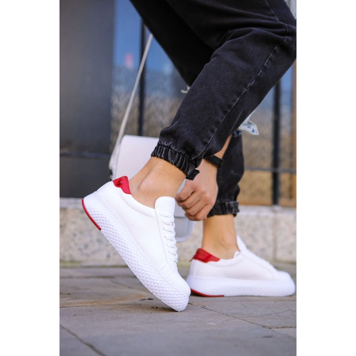 CH107 CBT الجدول الناتج ذكر أبيض / أحمر